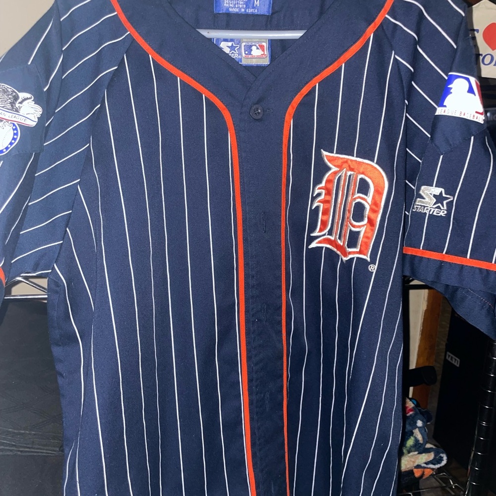 Vintage Detroit tigers starter jersey